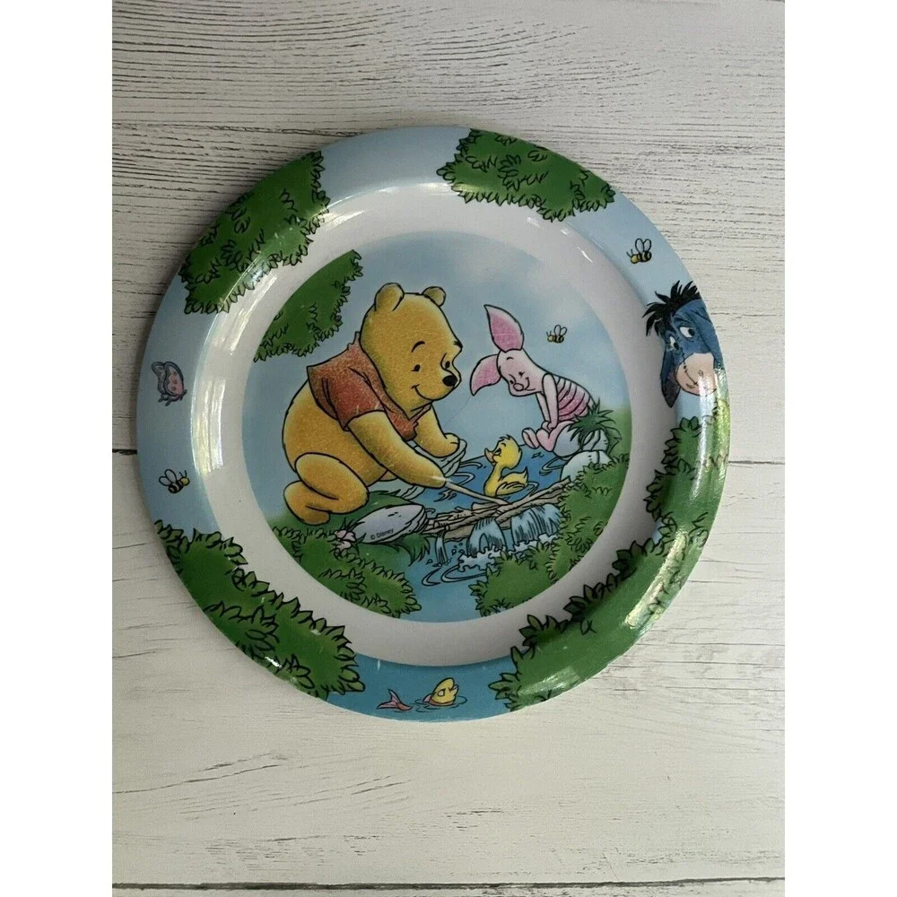 Home Presence Disney Winnie the Pooh Piglet Melamine Childrens Plate 8